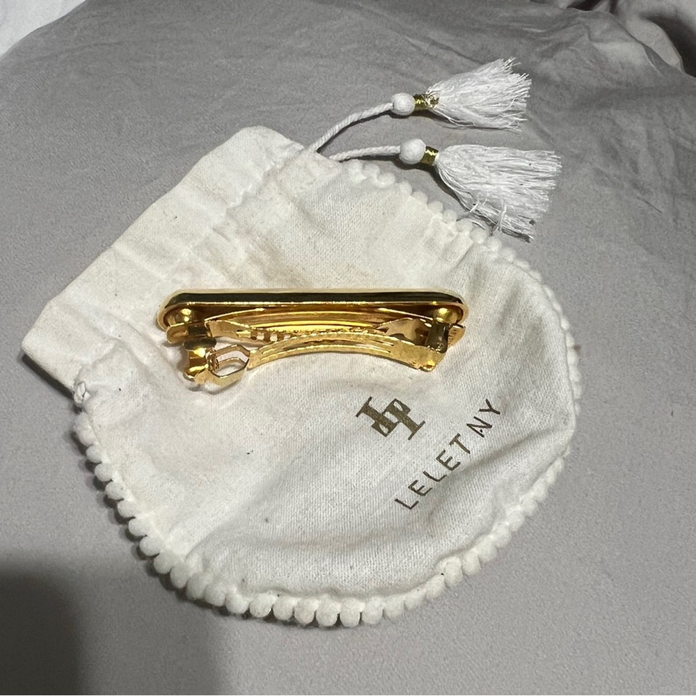 Lelet NY Mini Bar Barrette with LELET POUCH - Picture 4 of 10